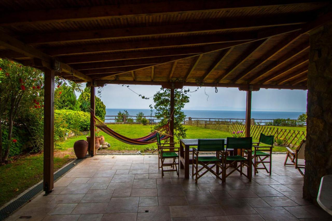 Andy'S Place, Amazing Sea View Possidi By Halkidiki Villas Bagian luar foto