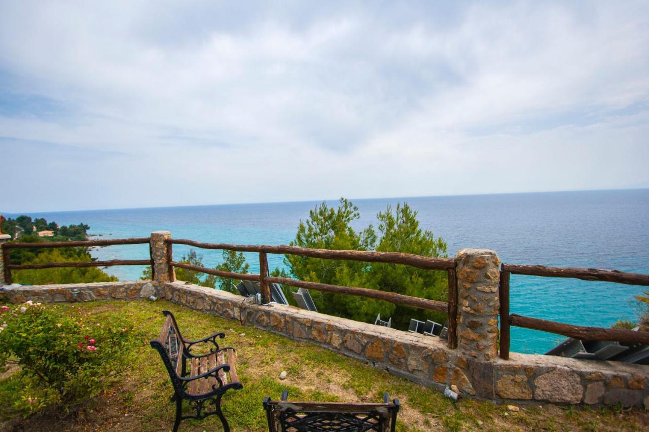 Andy'S Place, Amazing Sea View Possidi By Halkidiki Villas Bagian luar foto